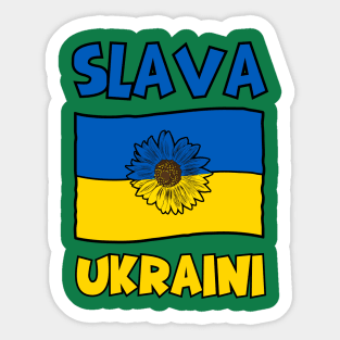 Slava Ukraini Sticker